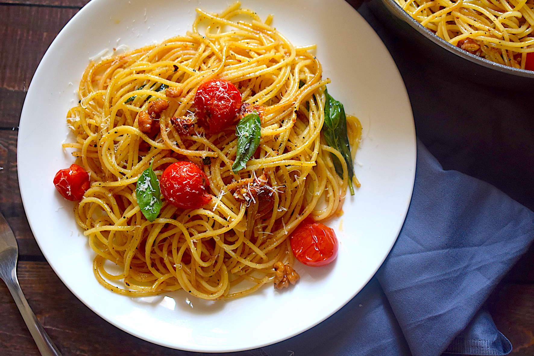 spaghetti aglio olio