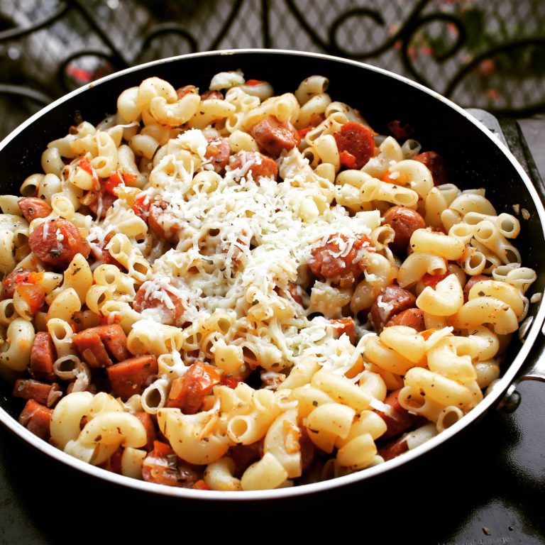 cheesy chicken macaroni
