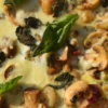 italian mushroom frittata