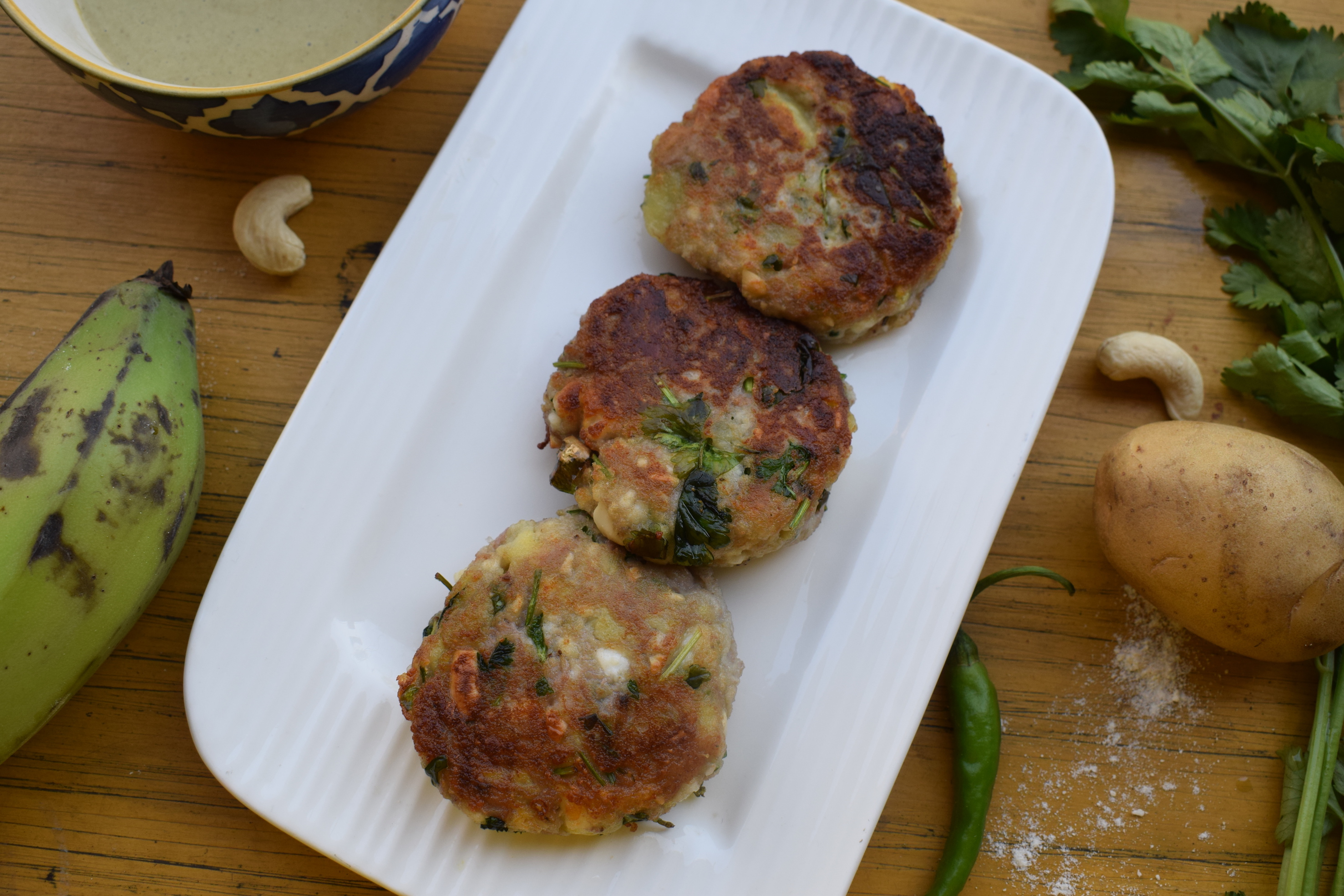 Navratri Special Snack | Raw Banana & Paneer Tikki | Slurrp