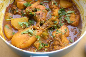 Assamese chicken curry