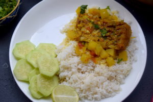 Assamese fish curry