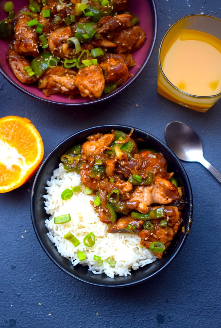 orange chicken