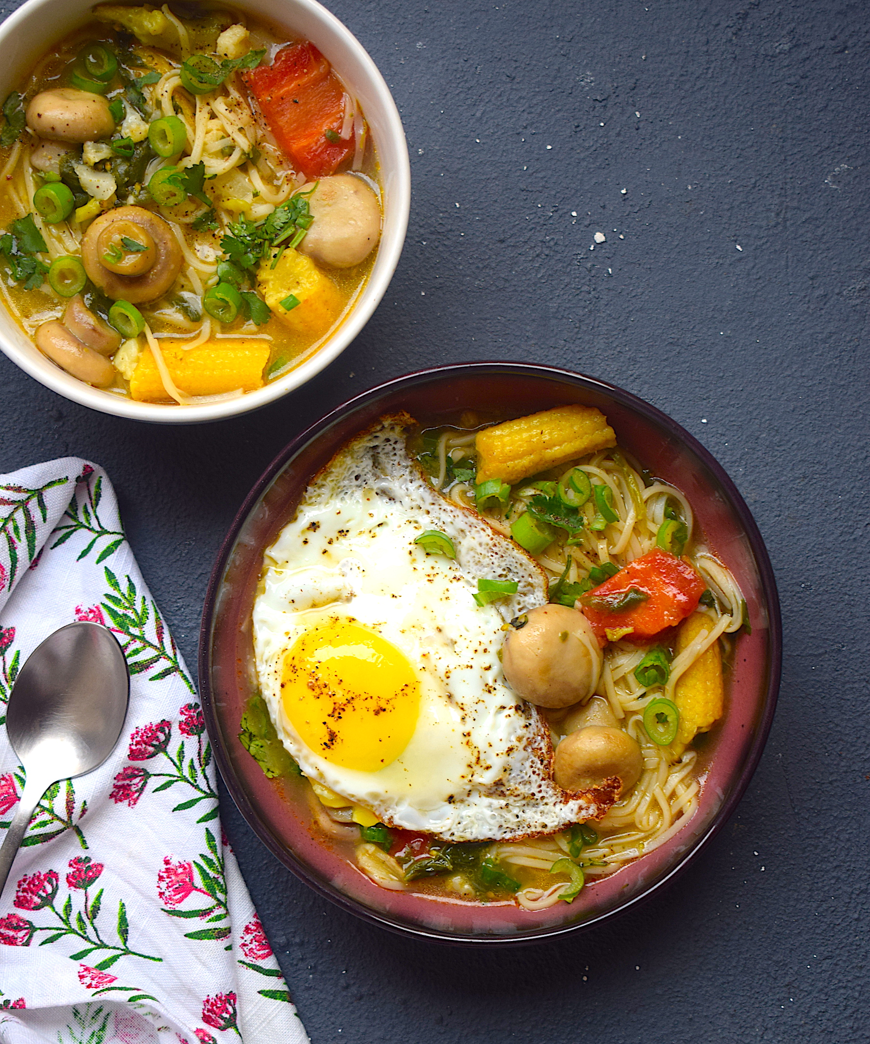 Rainbow Noodle Soup