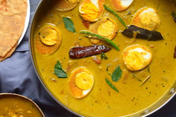 yellow egg curry