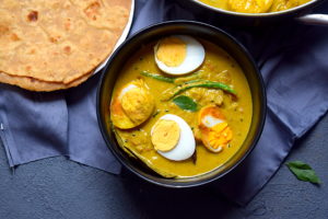 yellow egg curry
