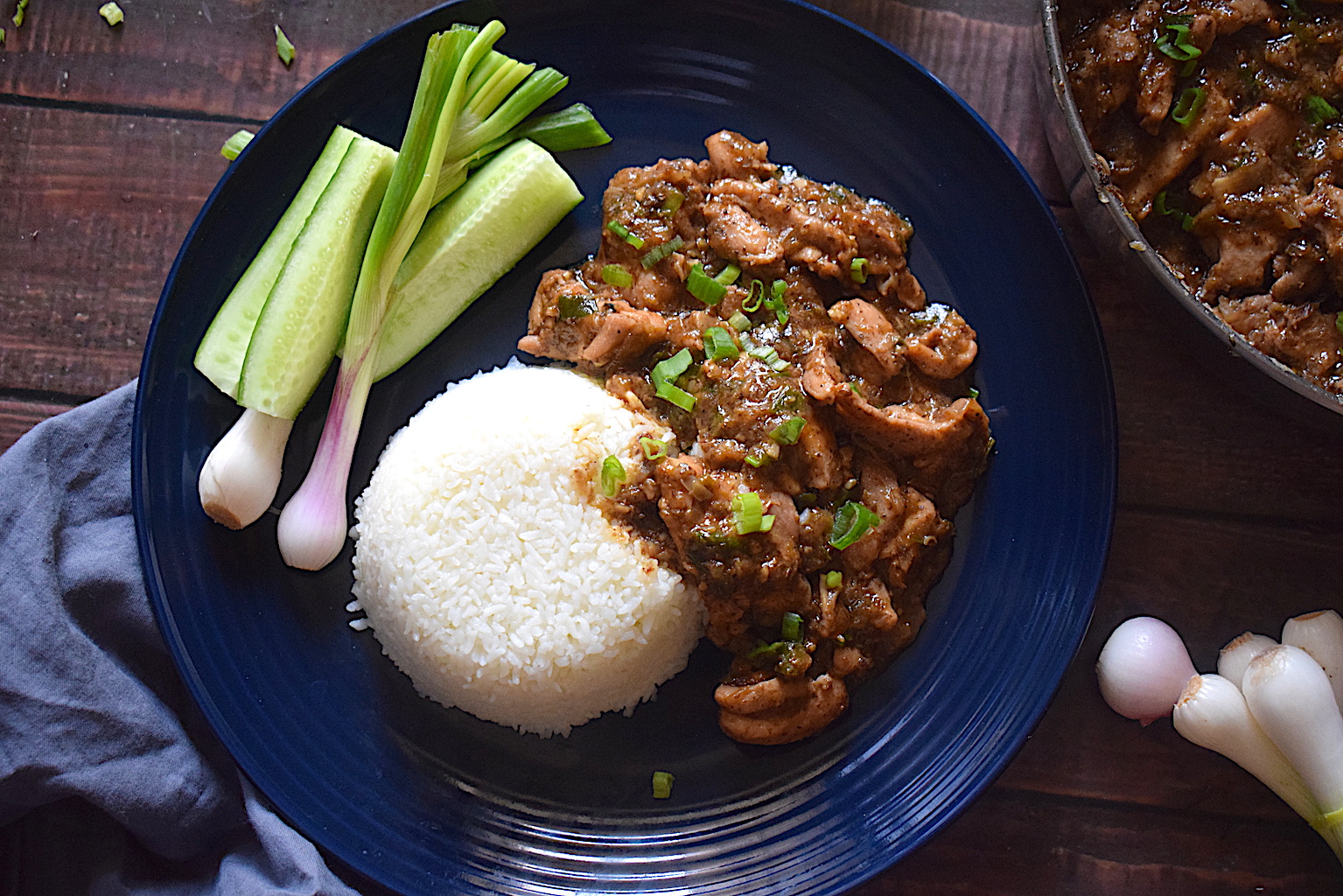 Asian Style Chicken in Mushroom Sauce | With Video - Recipes for the