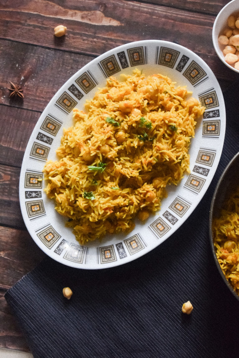 One-Pot Chana Pulao