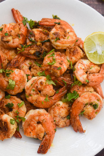 garlic prawns