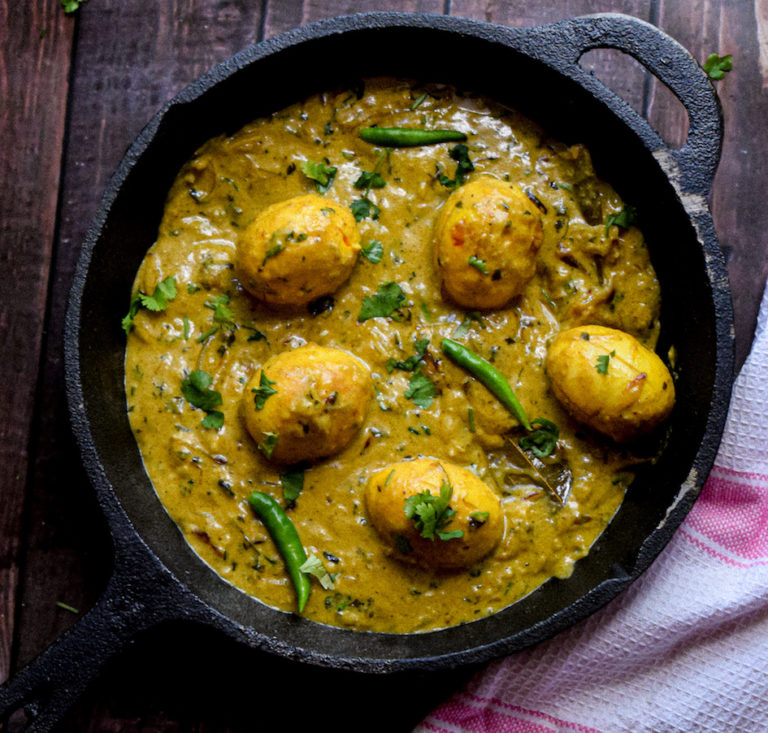 creamy egg curry
