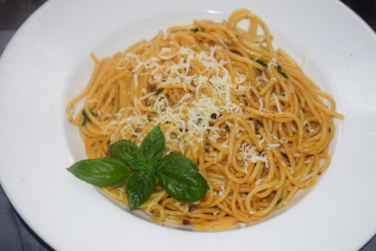 lemon butter garlic pasta