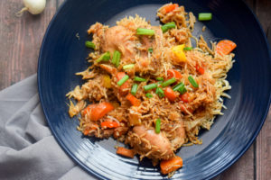 asian chicken and rice
