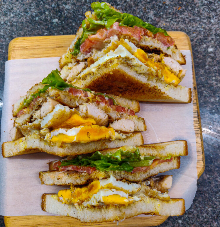 Chicken Club Sandwich - Recipes for the regular homecook