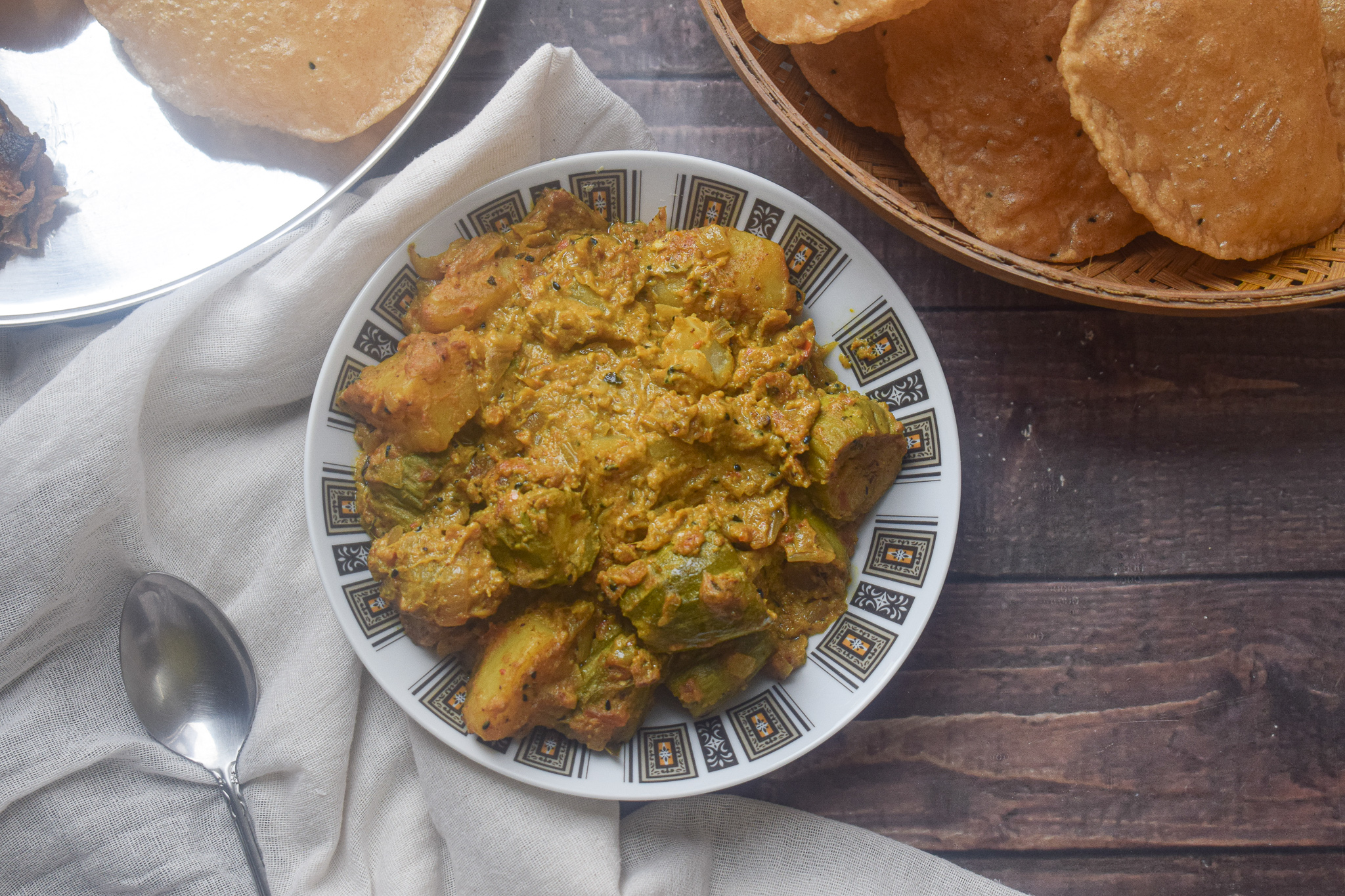 potol aloo korma