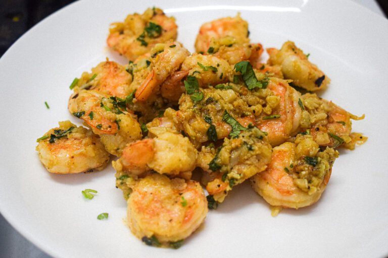 butter garlic prawns