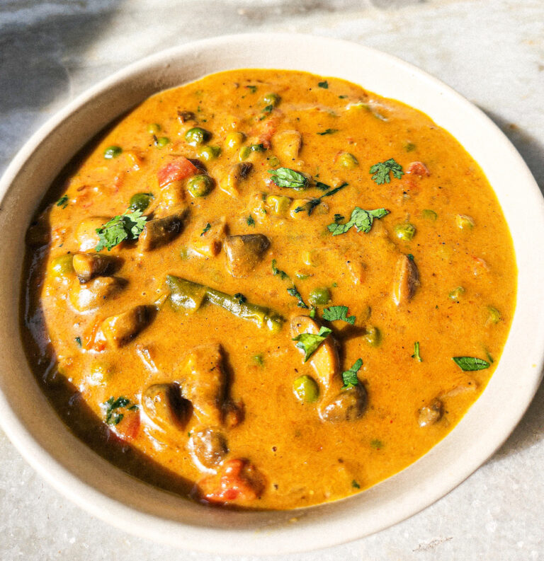 matar mushroom recipe