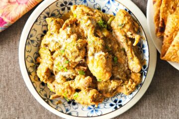 white chicken curry