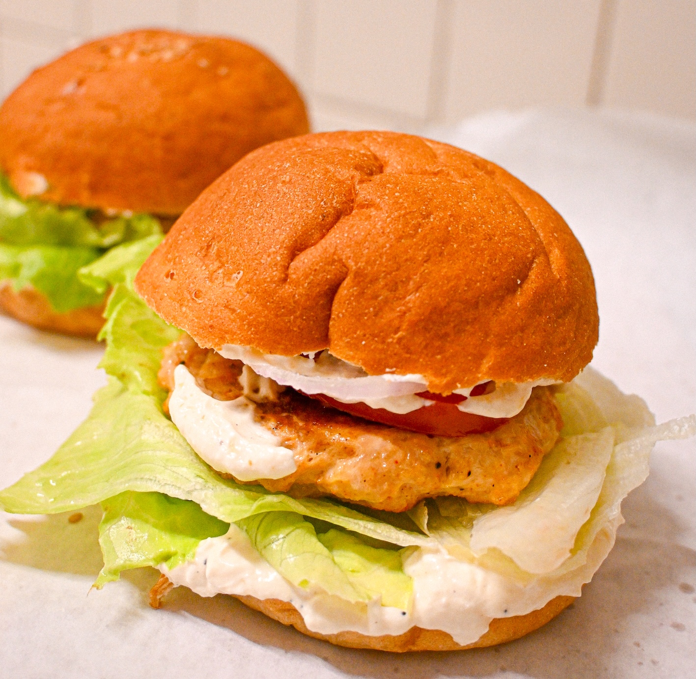 chicken burger