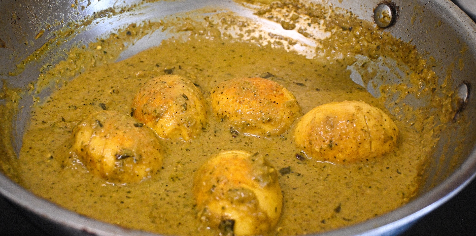 afghani egg curry