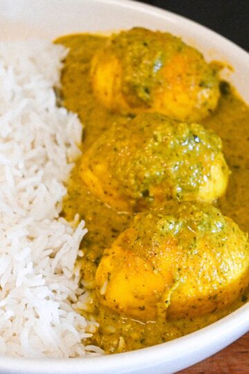 afghani egg curry