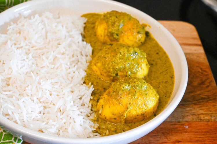 afghani egg curry